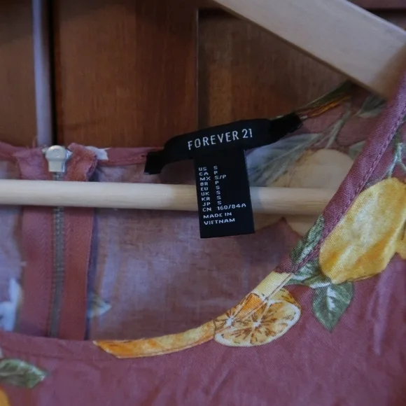 Lemon Pattern Mini Dress - Picture 6 of 6